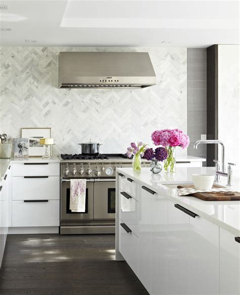 30 Marble Tile Backsplash Kitchen Decoomo
