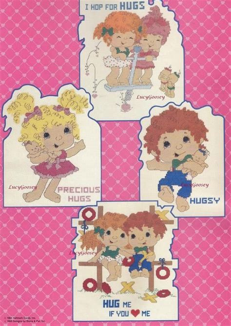 Shop cross stitch patterns, books and downloadable projects. Hugga Bunch, Gloria & Pat Hallmark Impkins Cross Stitch ...