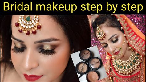 How To Do Bridal Makeup Step By In Hindi Saubhaya Makeup