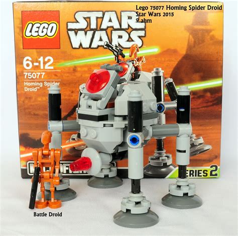 Star Wars Lego 75077 Homing Spider Droid Star Wars Lego 75 Flickr