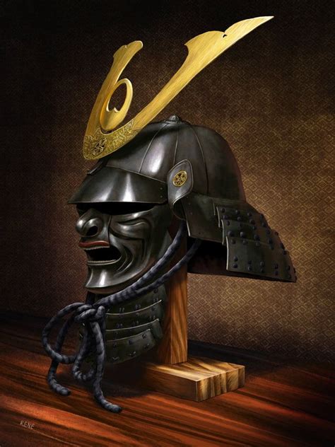 on deviantart samurai helmet samurai warrior