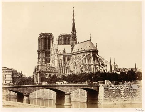 Notre Dame De Paris In C1860 Paris Antiga Paris História Antiga