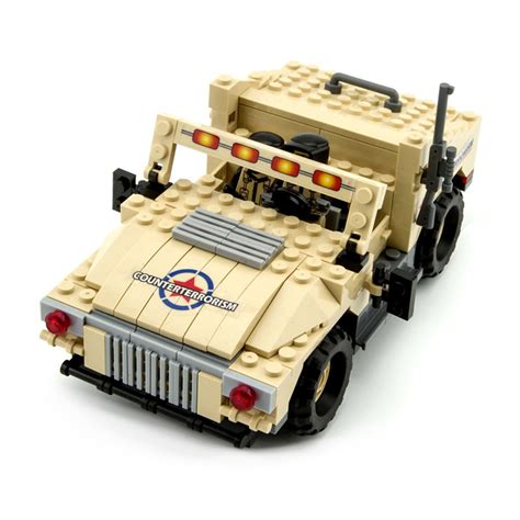 Light Armour Military Humvee Lego Compatible Army Set Sets