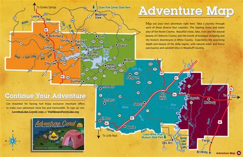 Maps Arkansas Adventure Region