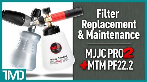 How To Replace Filters In Mjjc Pro 2 And Mtm Pf222 Foam Cannons