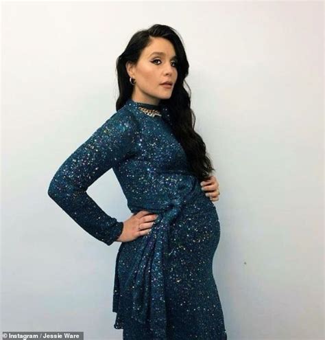 Pregnant Jessie Ware Displays Her Blossoming Bump In A Red Kaftan Dress