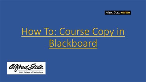 It involves keeping software between the proctoring software and the webcam of your computer. How To Course Copy in Blackboard - YouTube