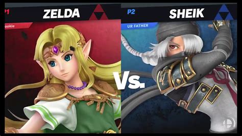 Super Smash Bros Ultimate Zelda Vs Sheik On Dream Land Youtube