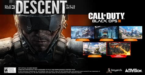 Call Of Duty Black Ops Iii Dlc Pack Descent Available Now On Ps4 Call Of Duty Black Ops Iii
