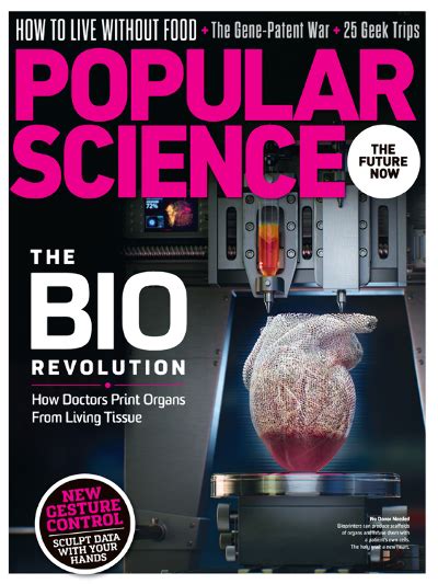 Popular science magazine brings the intelligent, interested ordinary person the latest scientific and technological breakthroughs, while examining the issues that these throw up. Popular Science Magazine Subscription Deal | 1 Year for $4 ...
