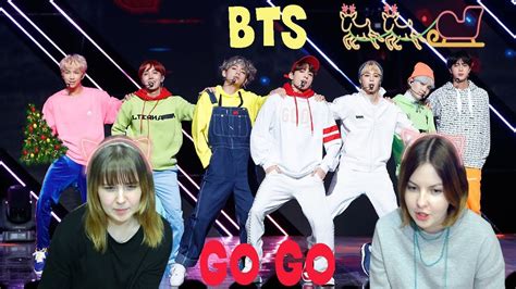 I'm back with my series of lyrics. BTS - GO GO 고민보다 GO 2017 MBC Music festival Reaction ...