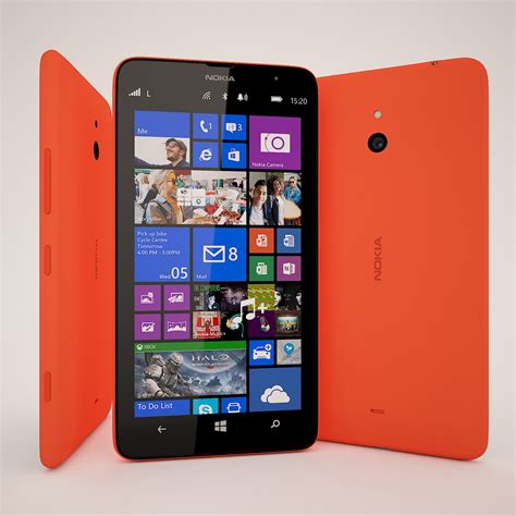 Смартфон Nokia Lumia 1320 8gb 3g Orange в Красноярске купить по