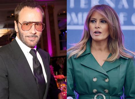 Tom Ford Didnt Call Melania Trump A Glorified Escort