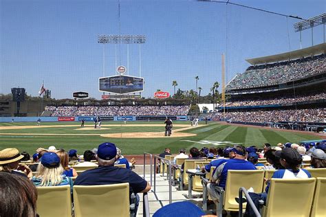 Best Seats Impressing A Guest Dodger Stadium Dodgers Game
