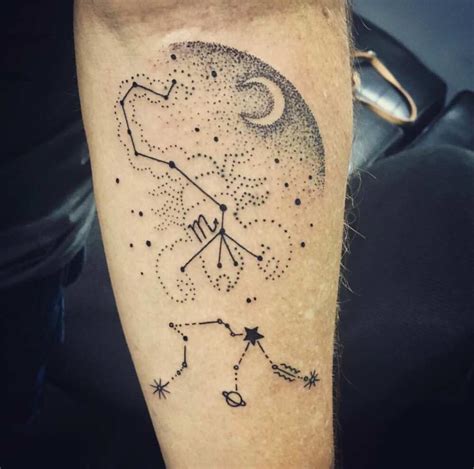 Constellation Scorpion Tatouage 25 Scorpio Constellation Tattoo