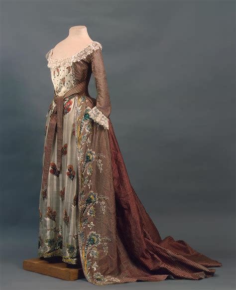 1780s Ceremonial Dress Worn By Grand Princess Maria Feodorovna State