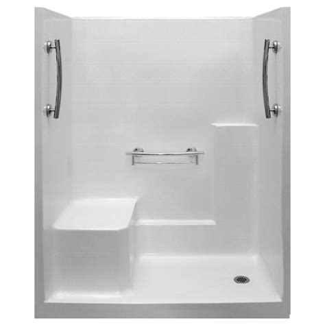 Lowes Shower Stalls With Seat Prefab Shower Stalls Home Depot — D Home Decoration The