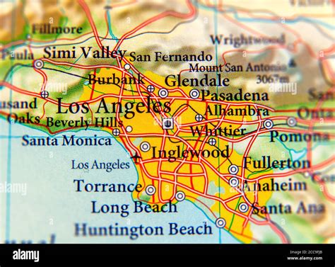 Cartina Los Angeles Cartina Francia