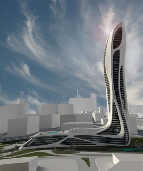 Futuristic Architecture Proposal For The Lexus Tower In