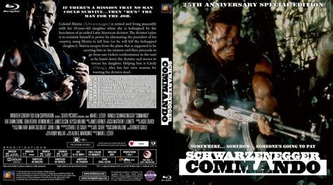 Commando Movie Blu Ray Custom Covers Commando Blu Ray Dvd Covers
