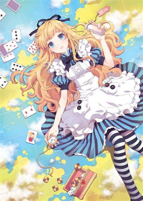 Alice In Wonderland Anime Alice Anime Kawaii Anime Alice In Wonderland Characters