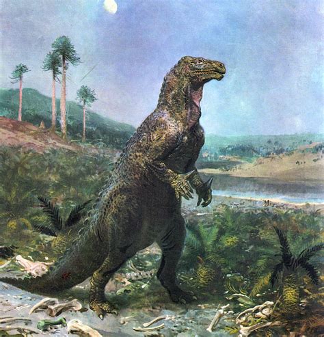 Love In The Time Of Chasmosaurs Vintage Dinosaur Art Life Before Man