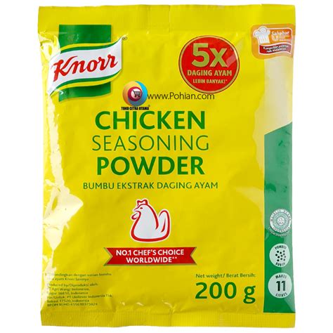 Knorr aromat seasoning powder (6x1kg). Knorr Chicken Seasoning Powder 200gr - CITRA UTAMA SEMBAKO