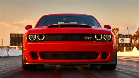 Dodge Challenger Demon's Drag Radial Tires Are Too Wide for the 