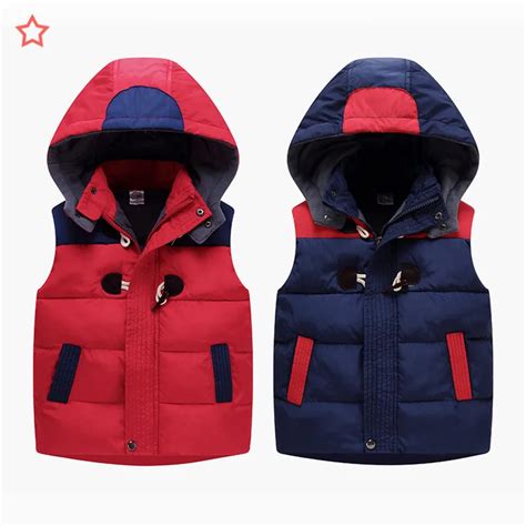 Children Hoodies Warm Vests Jacket Baby Girls Outerwear Coats Kids Vest