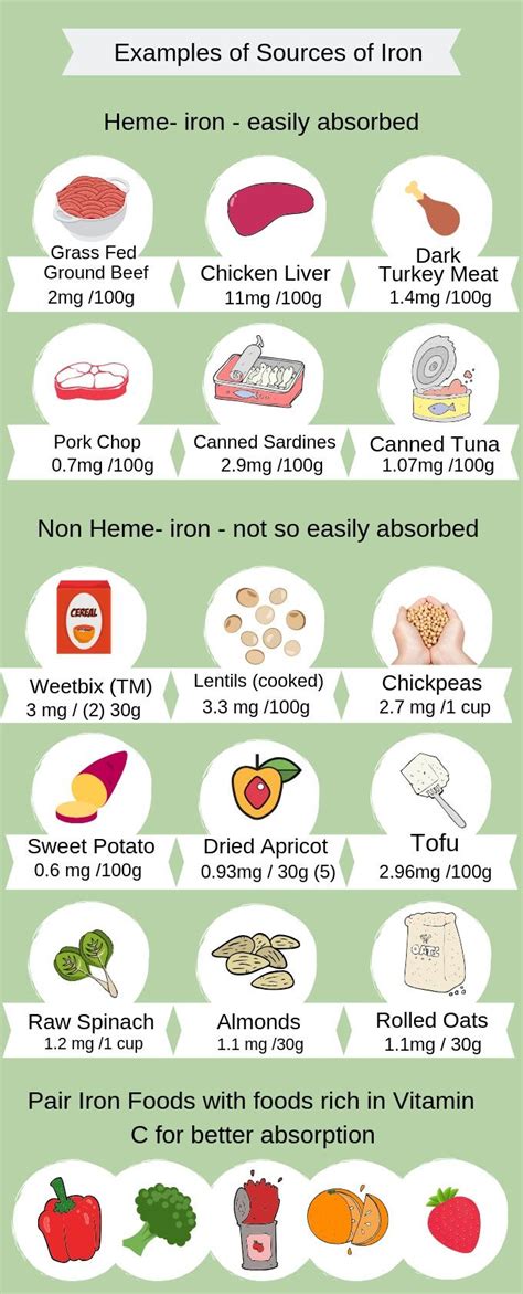 Look for canned fish like whole sardines, which contain nearly 3 mg of iron and boast other nutrients like 350 mg of calcium, 450 mg of phosphorus, and 49 mg of selenium. Iron Rich Foods for Kids | Foods with iron, Foods high in ...