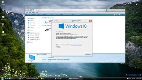 Windows 10 Vista Theme Screenshot By Connor9565 On Deviantart