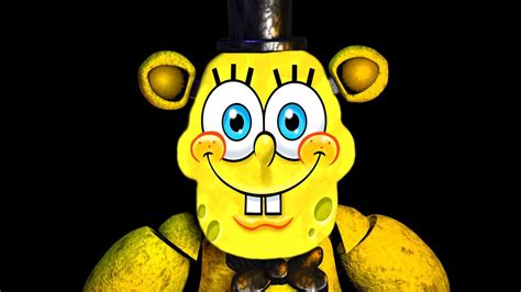 Spongebob Sings Five Nights At Freddys Youtube