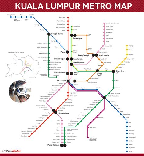 Kuala Lumpur Mrt Map