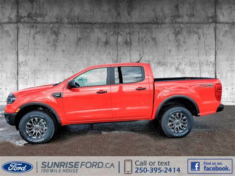 2020 Ford Ranger Xlt Race Red 23l Ecoboost Engine With Auto Start