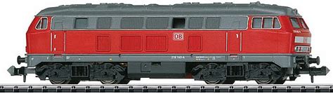 Trix Class 216 Diesel Standard Dc Minitrix German Federal