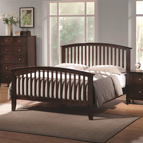Coaster Tia Queen Headboard And Footboard Bed With Tapered Legs Value