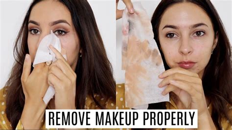 How To Properly Remove Your Makeup Double Cleansing Youtube