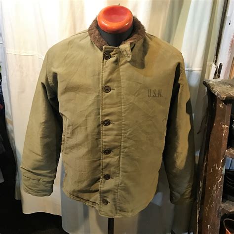 Early 40s Special Vintage Usnavy N 1 Deck Jacket Used Clothing Shyboy