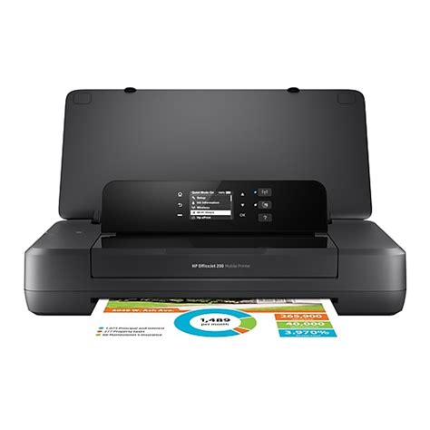 Hp Officejet 200 Portable Printer With Wireless And Mobile Printing