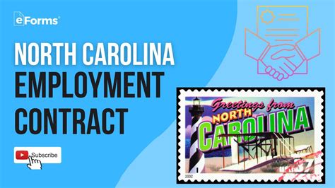 North Carolina Employment Contract EXPLAINED - YouTube