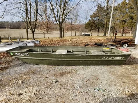 12 Ft Alumacraft Jon Boat With Motor Online Government Auctions Of