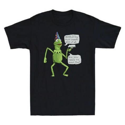 Yer A Wizard Kermit Funny Frog With Gun Meme Tee Shirt Shirtelephant