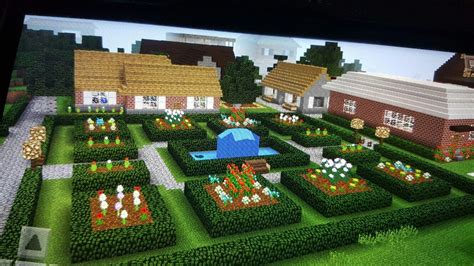 Minecraft Cool Garden Designs