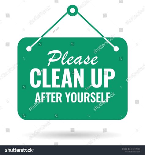7 Cleanup Toilet After Yourself Symbol Images Stock Photos And Vectors