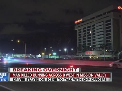 Man Hit Killed While Running Across Freeway
