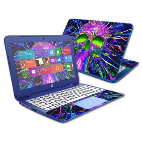 Mightyskins Protective Vinyl Skin Decal Cover For Hp Stream Laptop