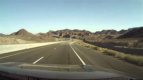 Driving Between Kingman Az Las Vegas Nv On Route 93 YouTube