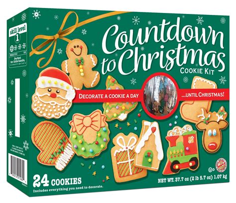 Create A Treat Countdown To Christmas Cookie Kit Walmart Inventory