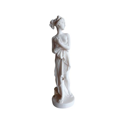 Persephone Greek Goddess Sculpture Handmade Alabaster Statue Etsy In