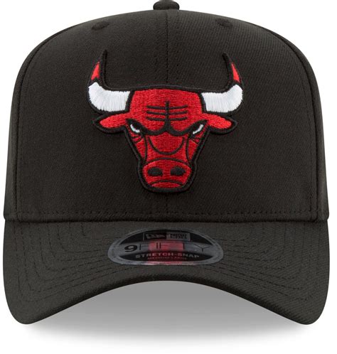 Chicago Bulls New Era 950 Black Stretch Snapback Cap Lovemycap